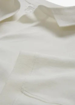 bonprix bonprix Polo de algodón orgánico puro Blanco lana Outlet