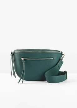 bonprix bonprix Riñonera con correas intercambiables Verde oscuro