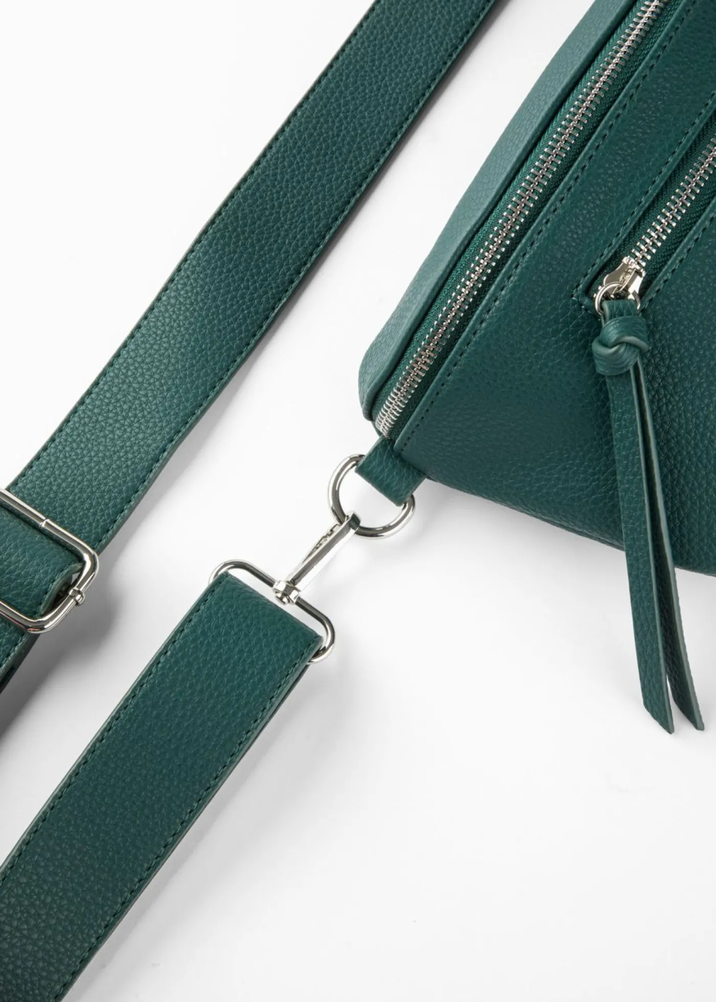 bonprix bonprix Riñonera con correas intercambiables Verde oscuro