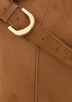 bonprix bonprix Saca con detalle de hebilla marrón Outlet