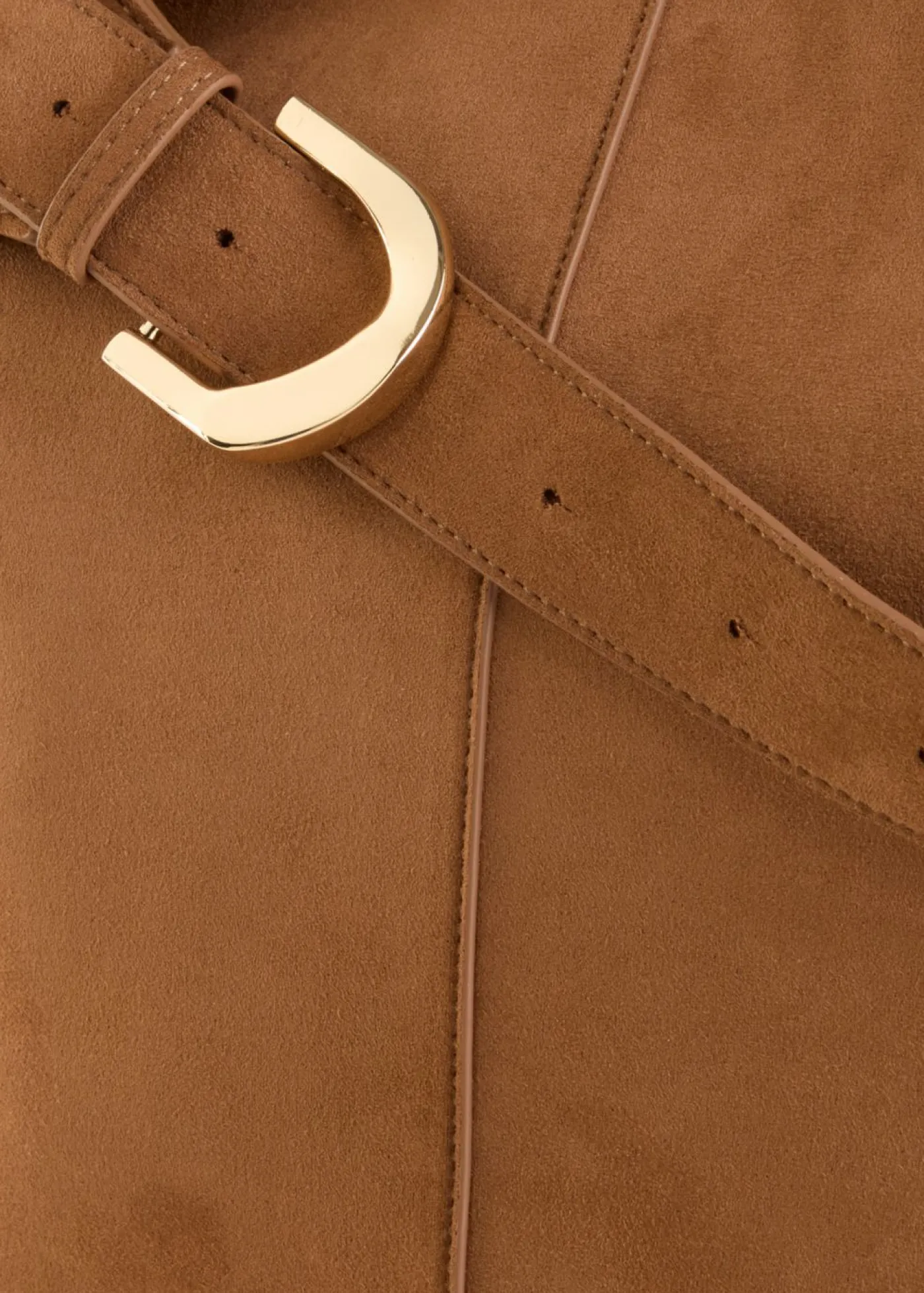 bonprix bonprix Saca con detalle de hebilla marrón Outlet