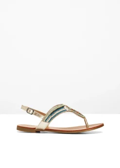 bonprix bonprix Sandalias con abalorios menta Online