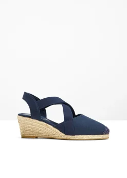 bonprix bonprix Sandalias de cuña Azul marino Best