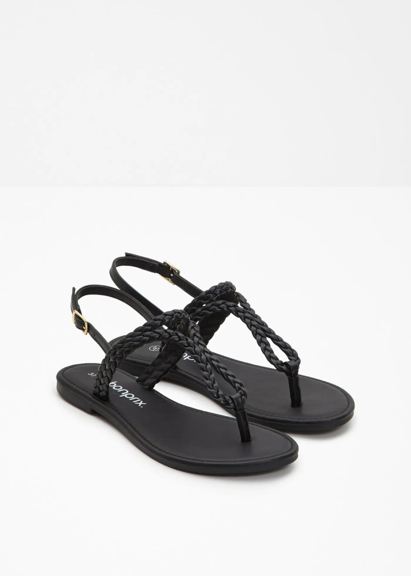 bonprix bonprix Sandalias de dedo Negro Hot