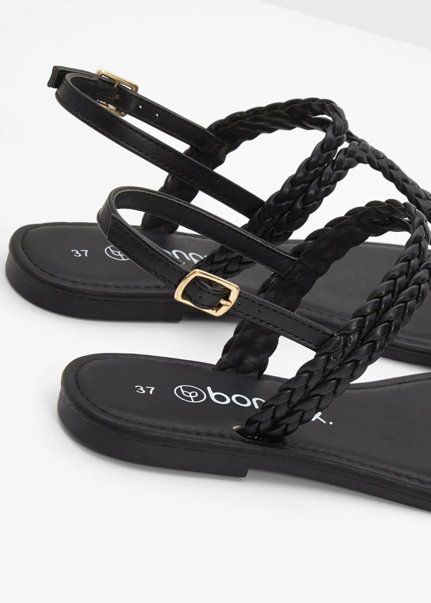 bonprix bonprix Sandalias de dedo Negro Hot