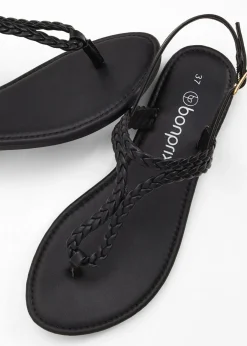 bonprix bonprix Sandalias de dedo Negro Hot
