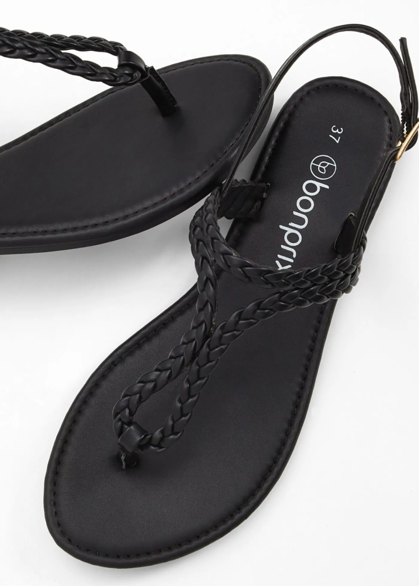 bonprix bonprix Sandalias de dedo Negro Hot
