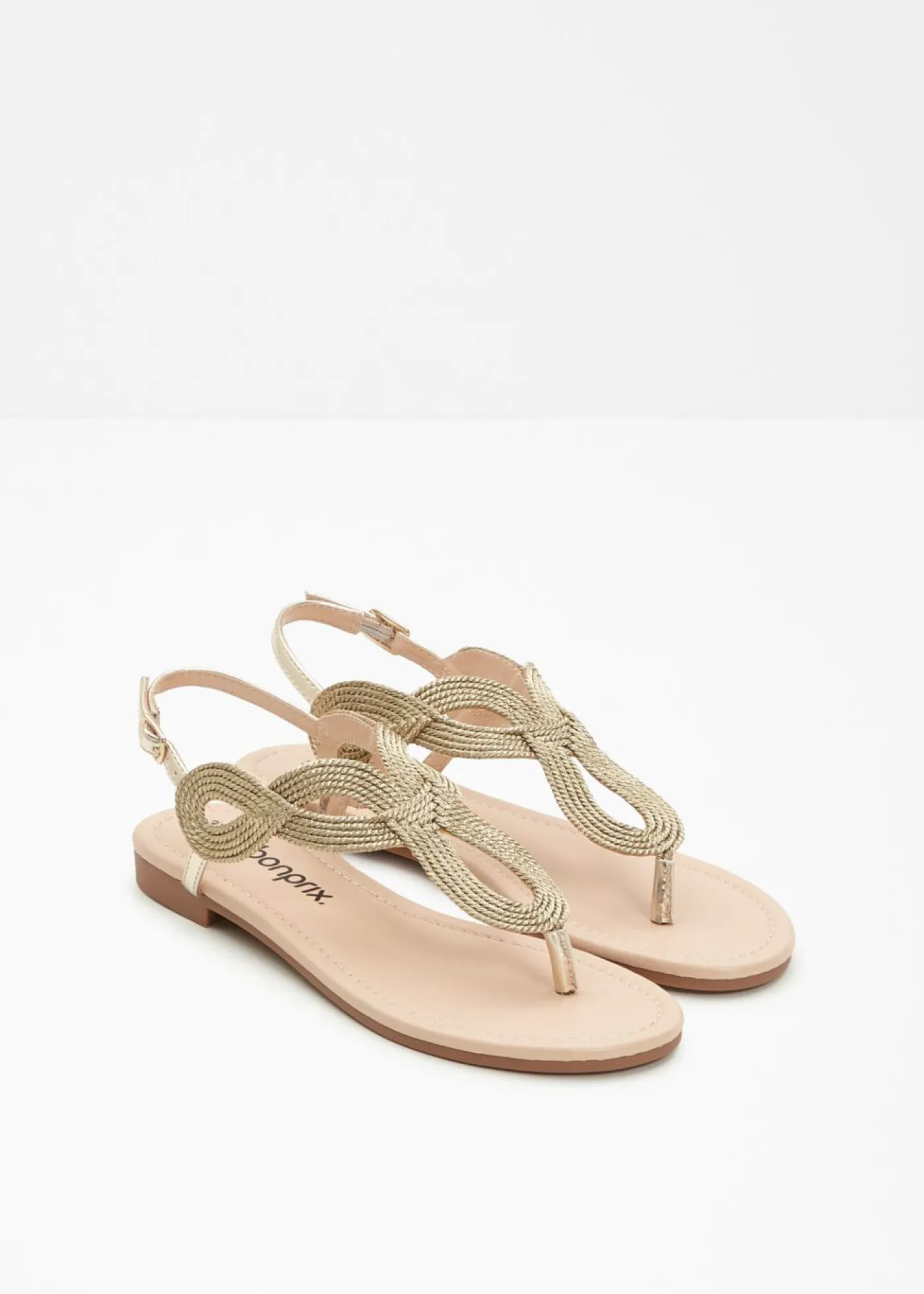 bonprix bonprix Sandalias de dedo Oro New
