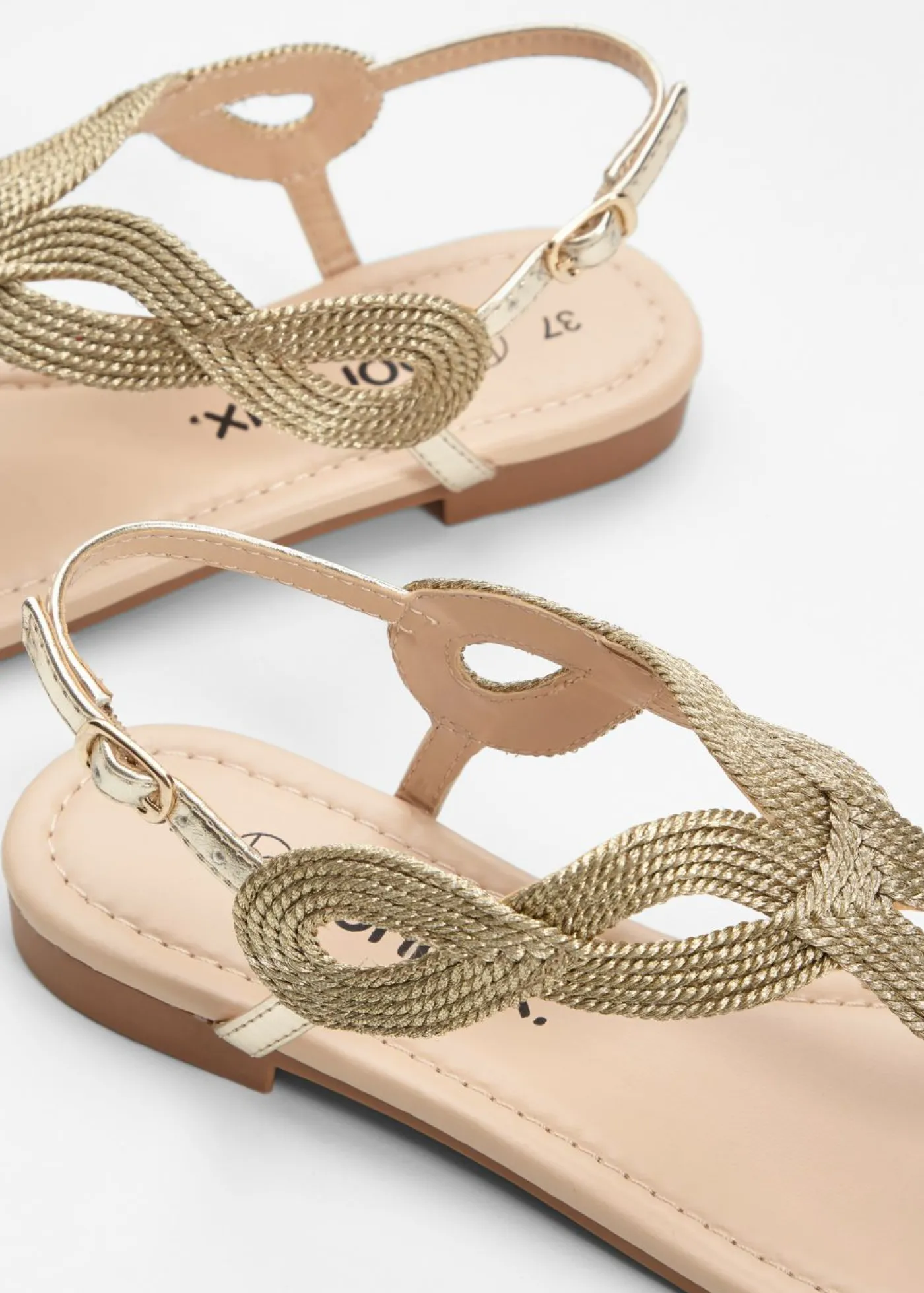 bonprix bonprix Sandalias de dedo Oro New