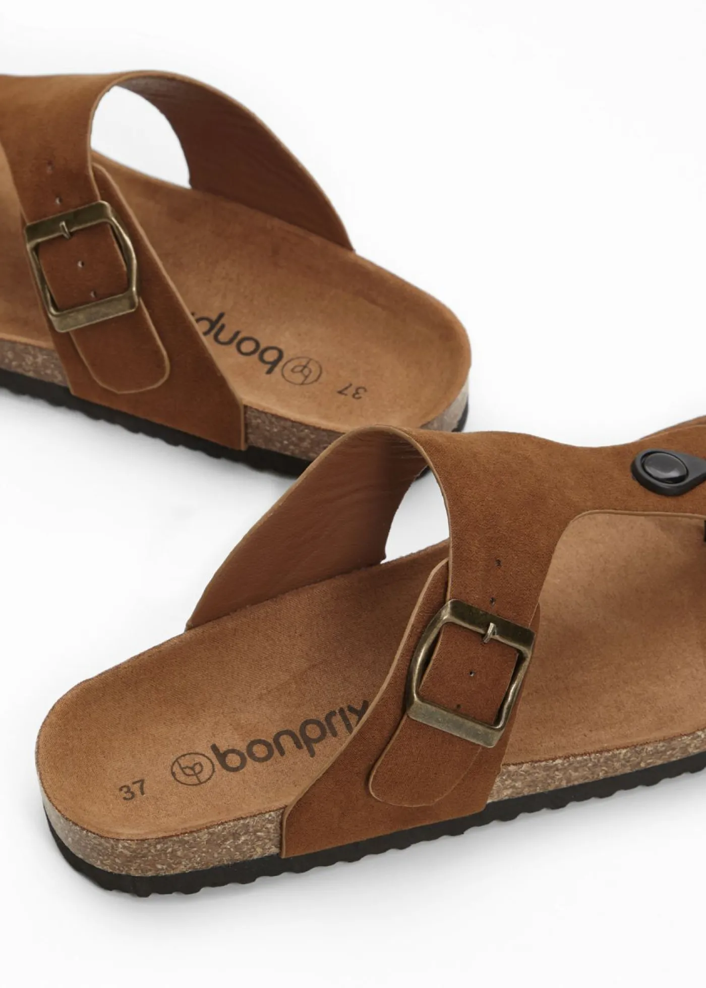 bonprix bonprix Sandalias de dedo marrón