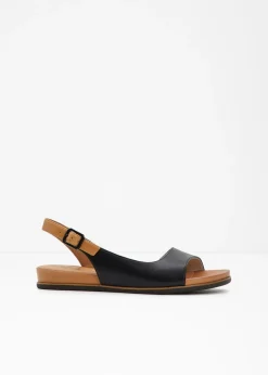 bonprix Jana Sandalias de Jana Negro New