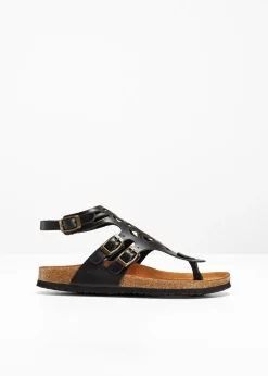 bonprix bonprix Sandalias de piel Negro Online