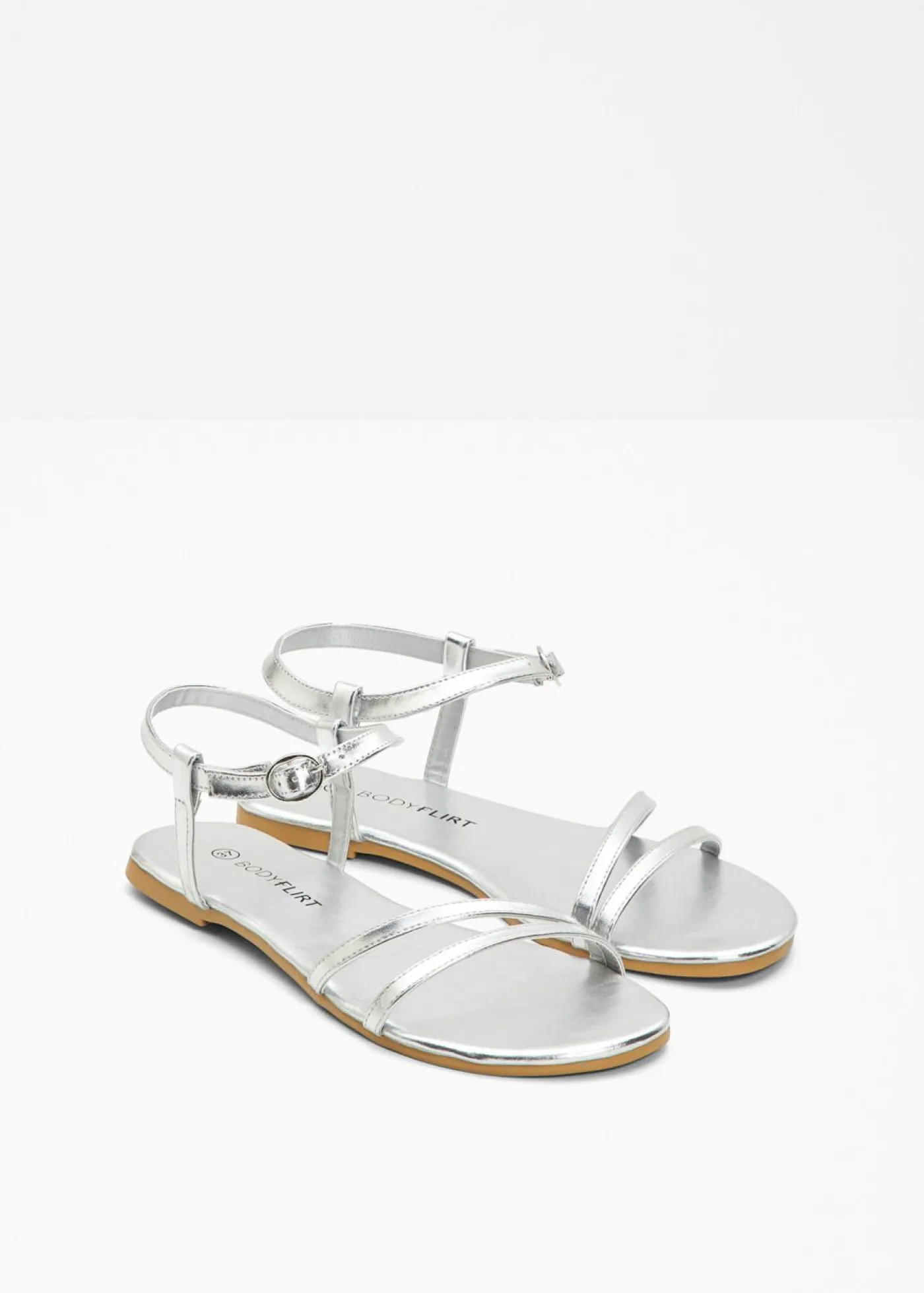 bonprix bonprix Sandalias de tiras Plata Online
