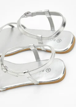bonprix bonprix Sandalias de tiras Plata Online