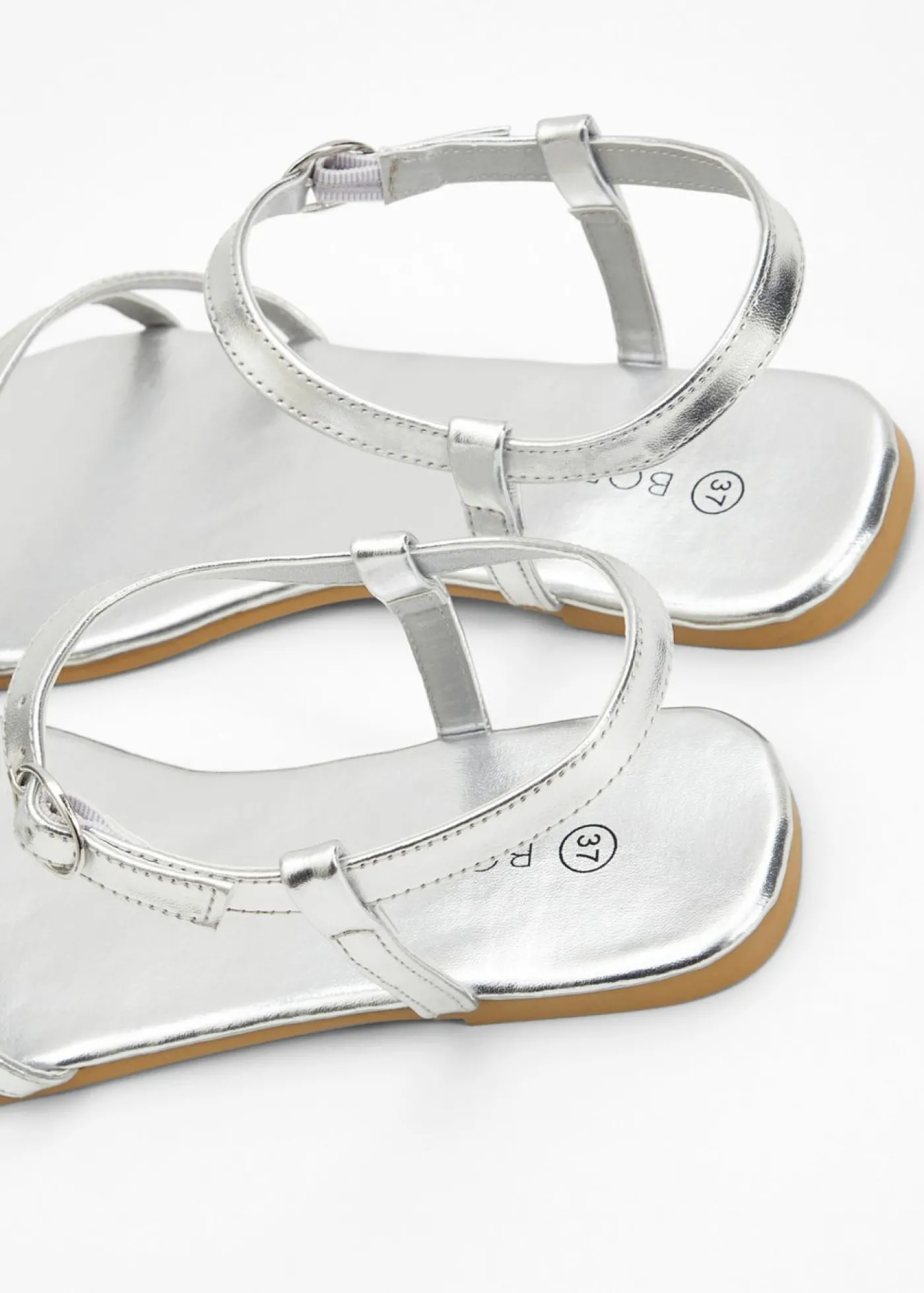 bonprix bonprix Sandalias de tiras Plata Online