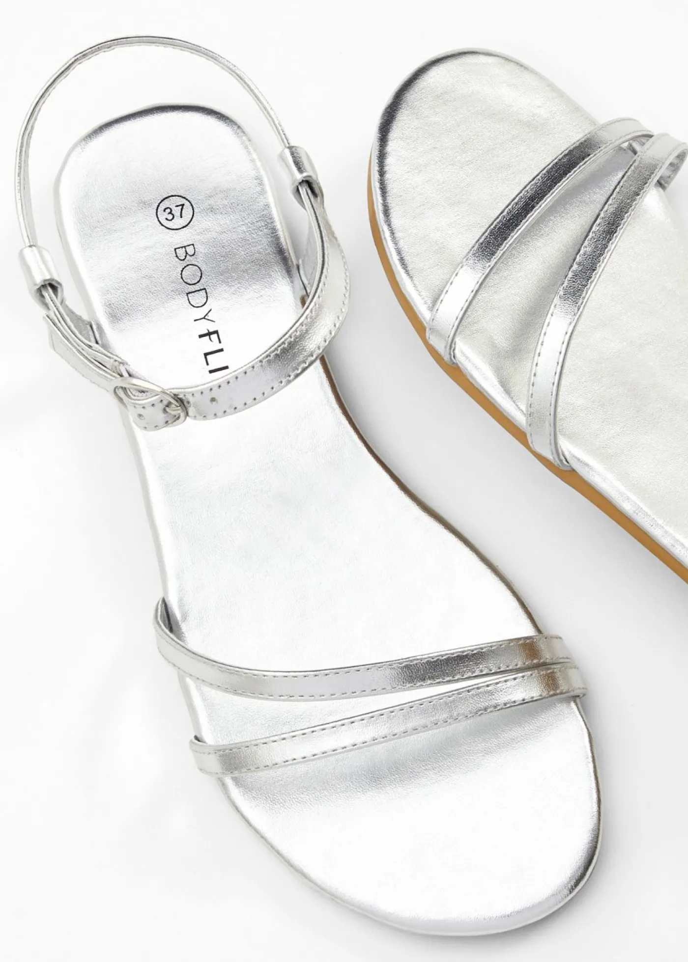 bonprix bonprix Sandalias de tiras Plata Online