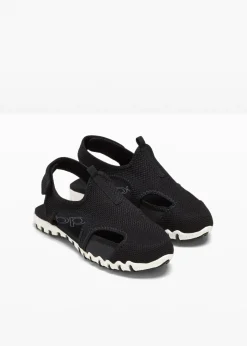 bonprix bonprix Sandalias de trekking Negro-blanco Clearance