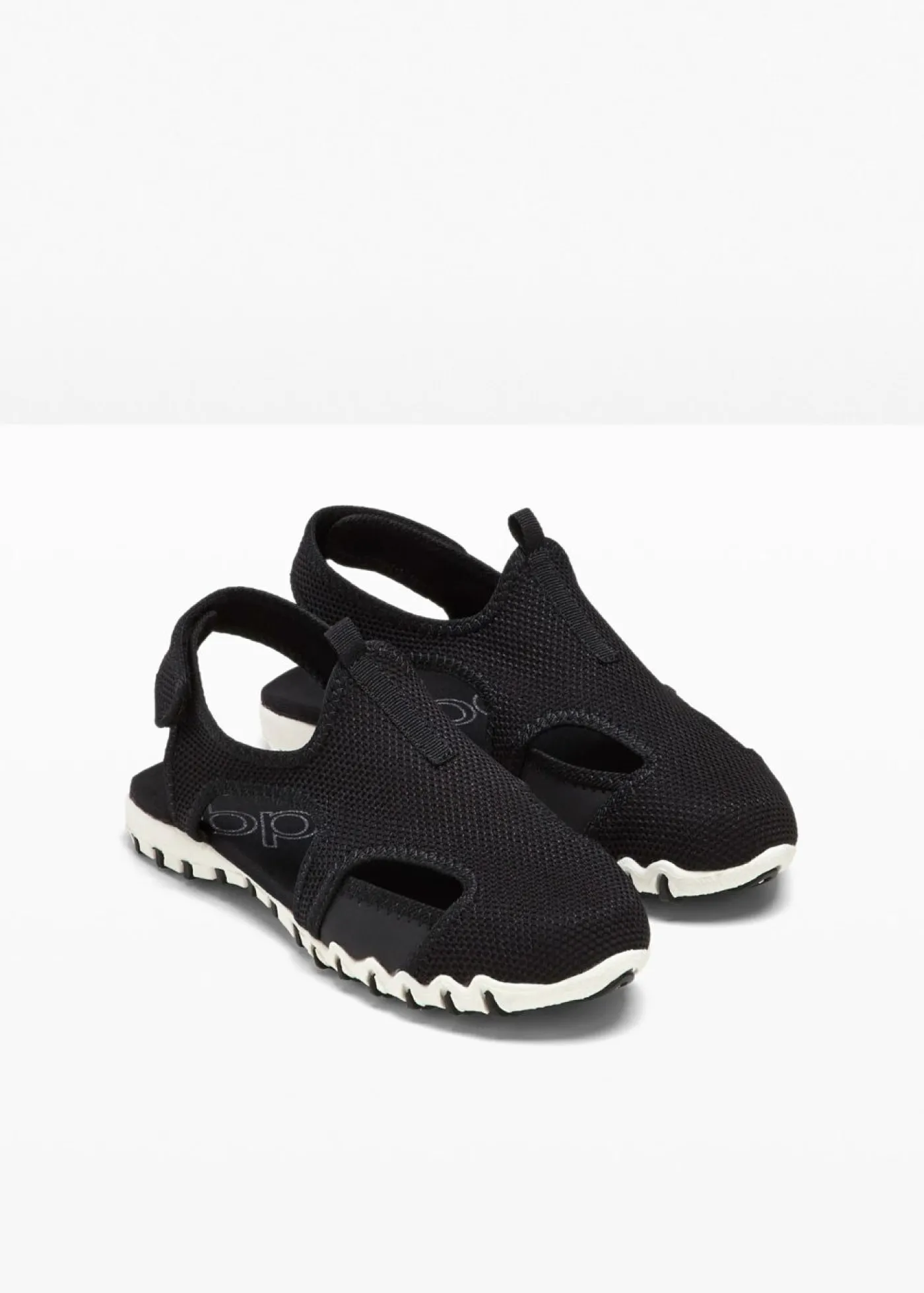 bonprix bonprix Sandalias de trekking Negro-blanco Clearance