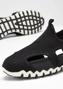 bonprix bonprix Sandalias de trekking Negro-blanco Clearance