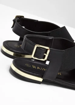 bonprix bonprix Sandalias planas Negro Online