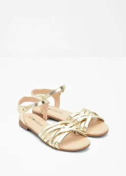 bonprix bonprix Sandalias planas Oro