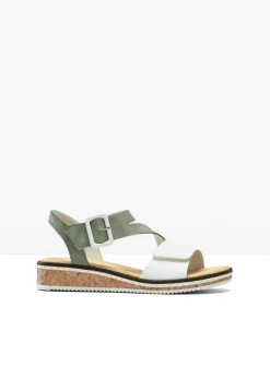 bonprix Rieker Sandalias Rieker Verde-blanco Outlet