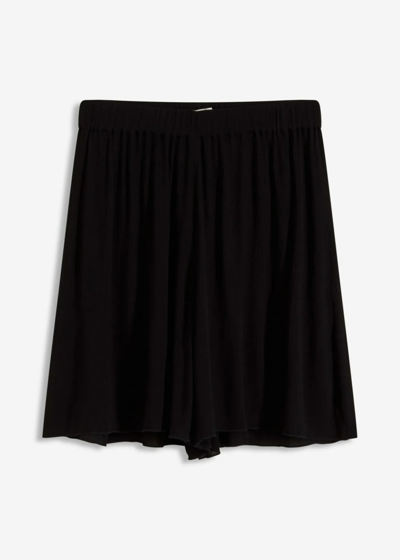 bonprix bonprix Short de playa de viscosa fluida Negro New