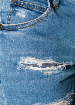 bonprix bonprix Shorts vaqueros con rotos y rasgaduras Denim claro desgastado Best