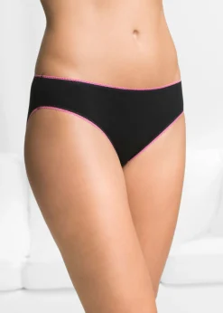 bonprix bonprix Slip (5 unidades) Negro multicolor New