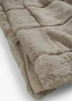 bonprix bonprix Suave chaqueta de pelo  para durante y después del embarazo Gris claro Discount
