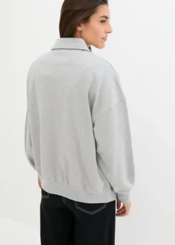bonprix bonprix Sudadera Gris claro jaspeado New