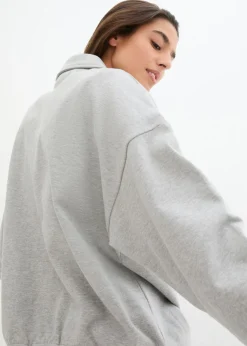 bonprix bonprix Sudadera Gris claro jaspeado New