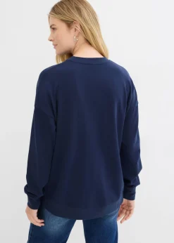bonprix bonprix Sudadera Azul marino Sale