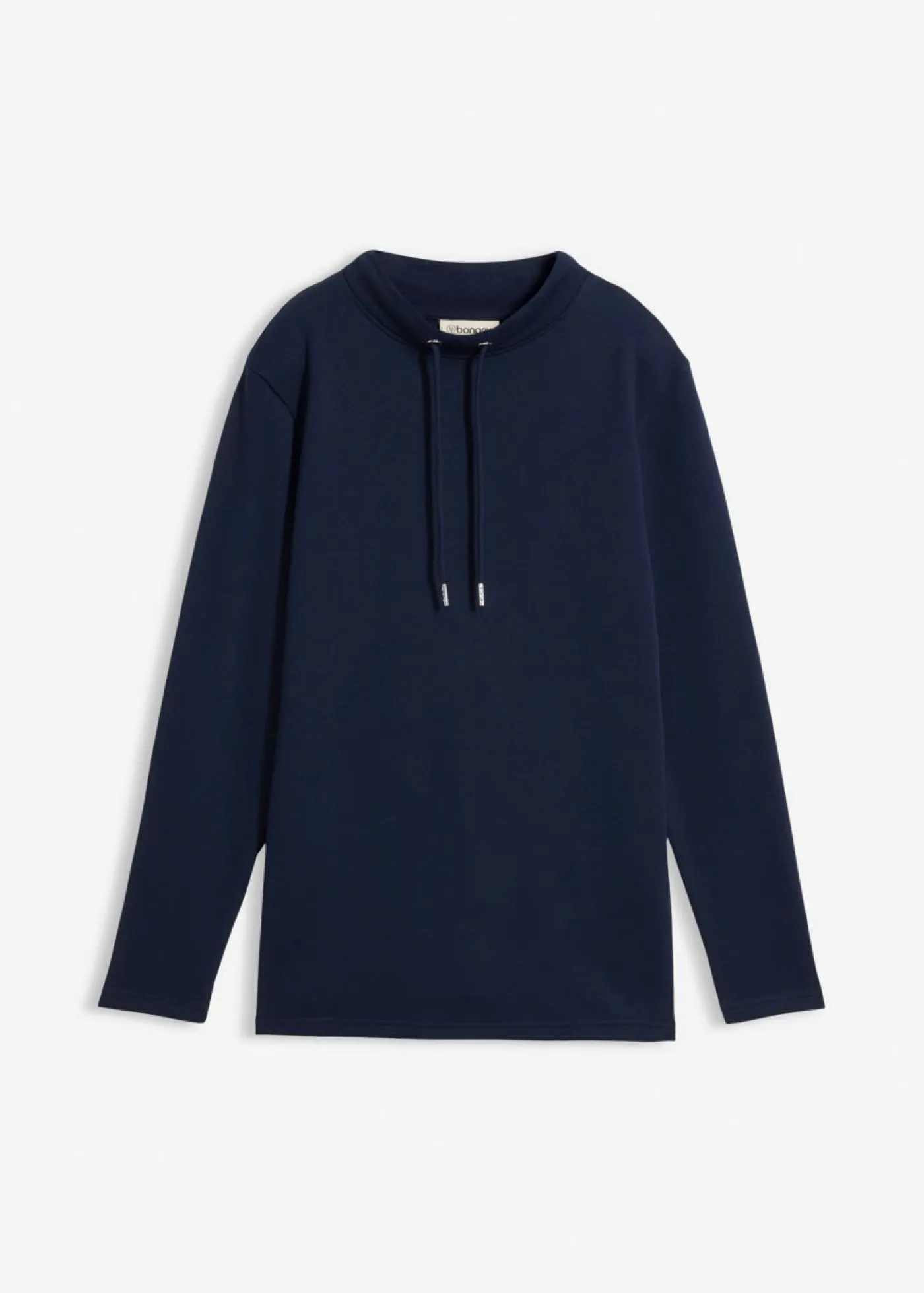 bonprix bonprix Sudadera con abertura Azul marino Sale