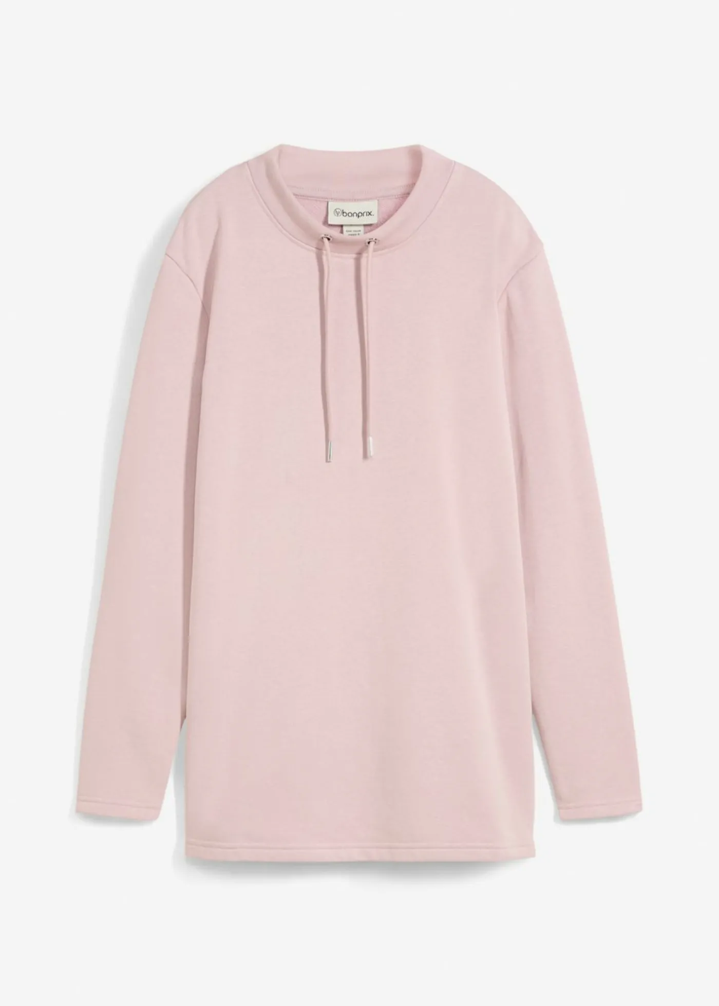 bonprix bonprix Sudadera con abertura Rosa mate Outlet