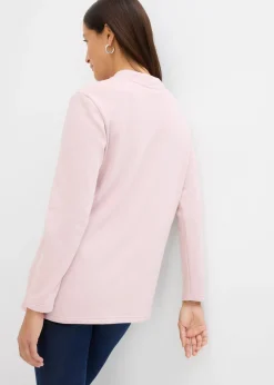 bonprix bonprix Sudadera con abertura Rosa mate Outlet