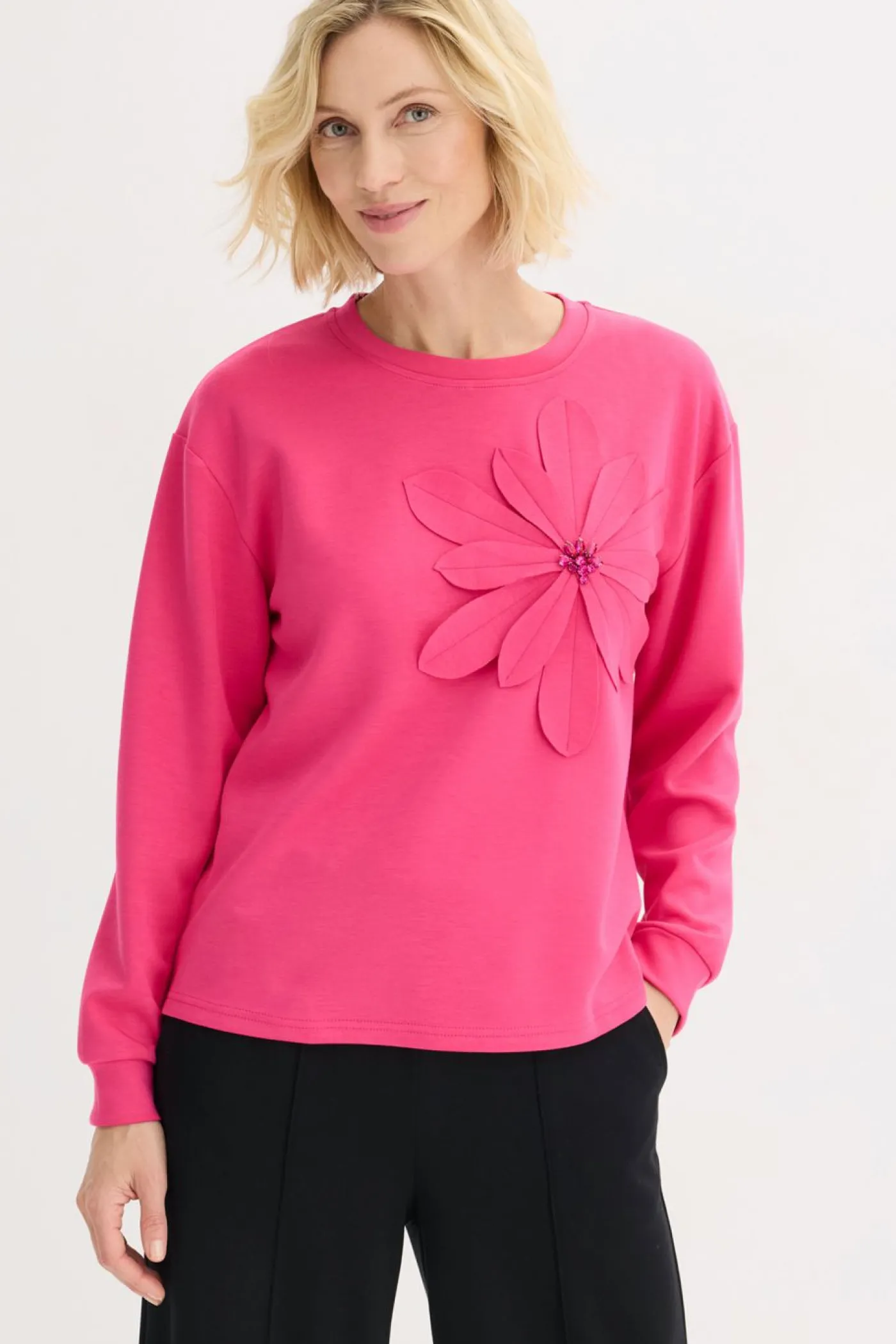 bonprix bonprix Sudadera con aplicación Pink lady Best