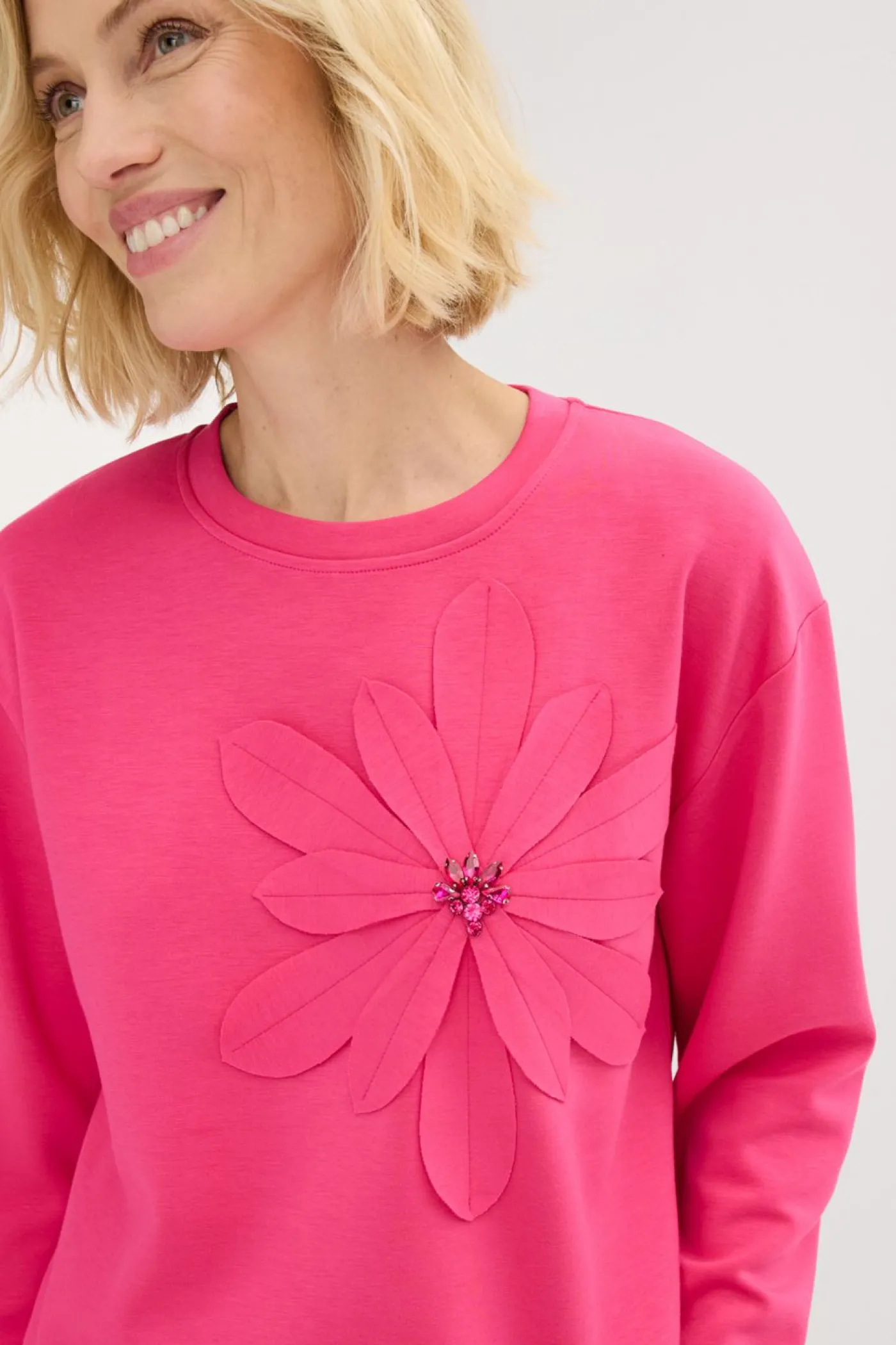 bonprix bonprix Sudadera con aplicación Pink lady Best