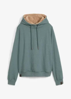 bonprix bonprix Sudadera con capucha Verde eucalipto New