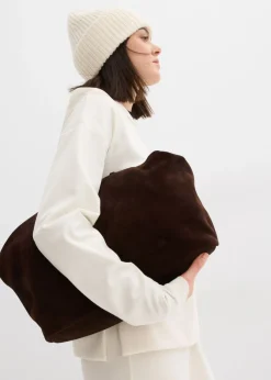 bonprix bonprix Sudadera con capucha de cómodo tejido Punto di Roma blanco perla Discount