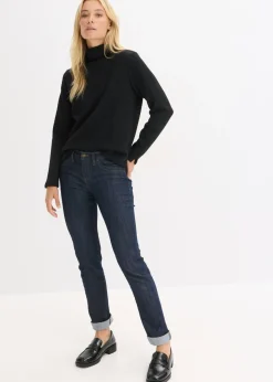 bonprix bonprix Sudadera con cuello alto Negro Online
