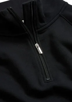 bonprix bonprix Sudadera de algodón orgánico puro Negro Best