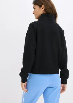 bonprix bonprix Sudadera de algodón orgánico puro Negro Best