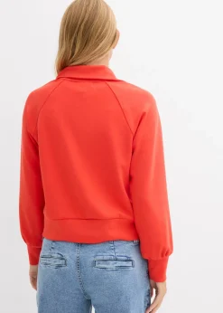 bonprix bonprix Sudadera de neopreno suave fresa Online