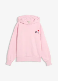 bonprix bonprix Sudadera holgada rosa cristal Sale