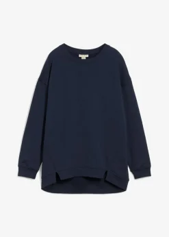 bonprix bonprix Sudadera holgada Azul marino Sale