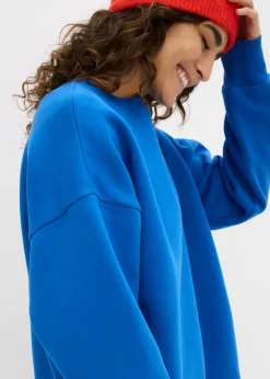 bonprix bonprix Sudadera holgada Azul ártico Sale