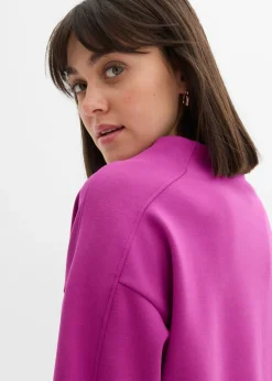 bonprix bonprix Sudadera holgada de neopreno suave Fucsia oscuro Best
