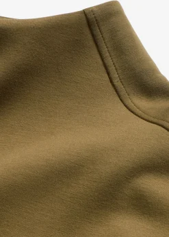 bonprix bonprix Sudadera holgada de neopreno suave Oliva New