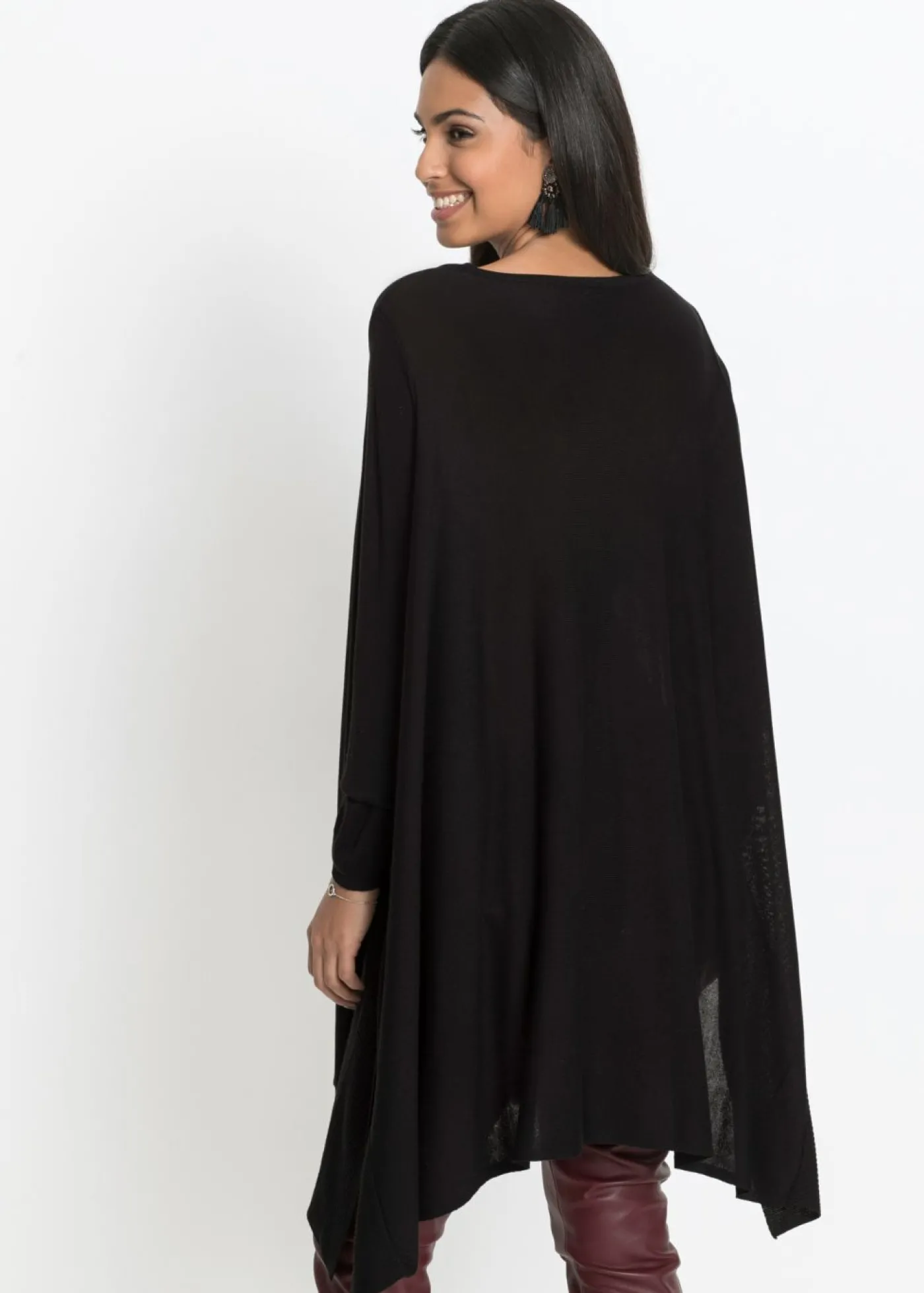 bonprix bonprix Sudadera larga Negro Best